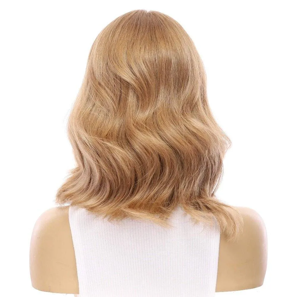 13" Luxe Bob Silk Top #14 Warm Dark Blonde