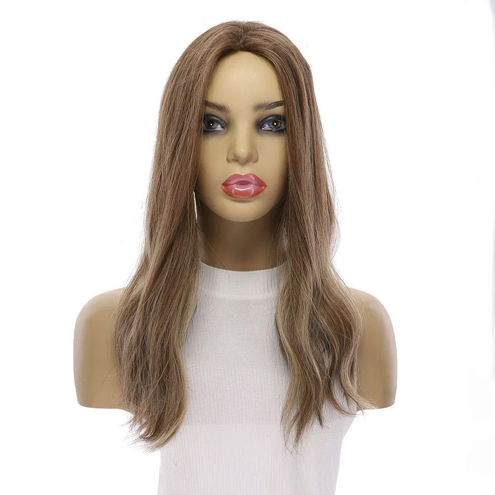 18" Emerald Silk Top Topper Light Brown Babylight