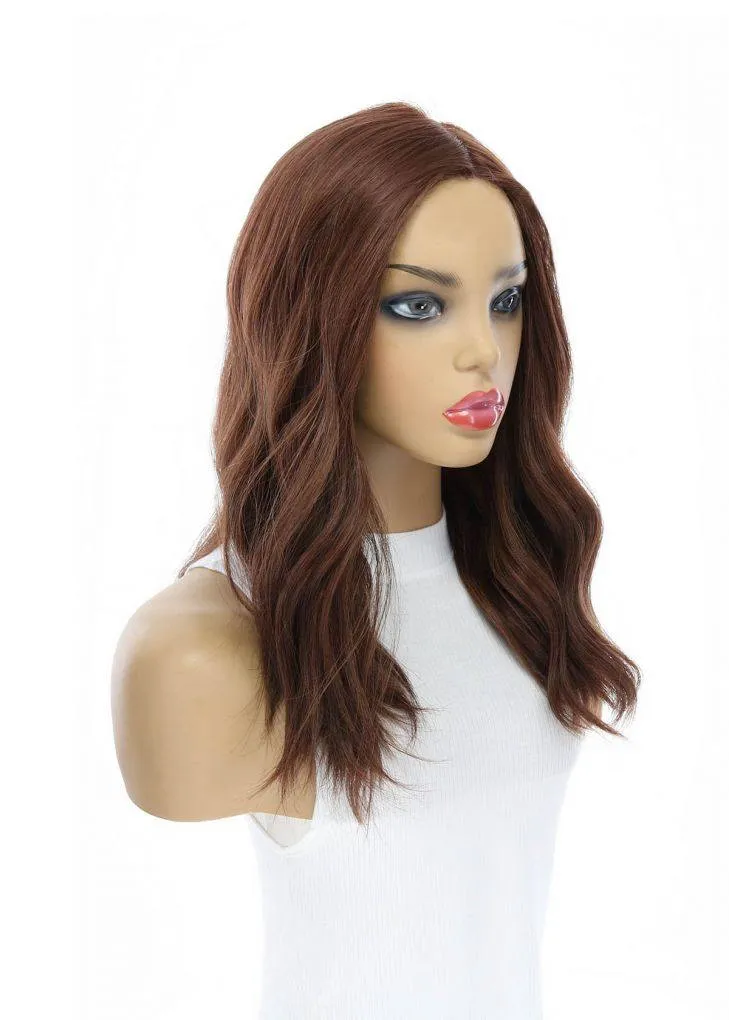 19" Nicole Silk Top Wig Auburn