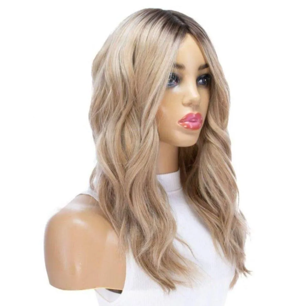 22" Reese Silk Top Wig Ash Blonde