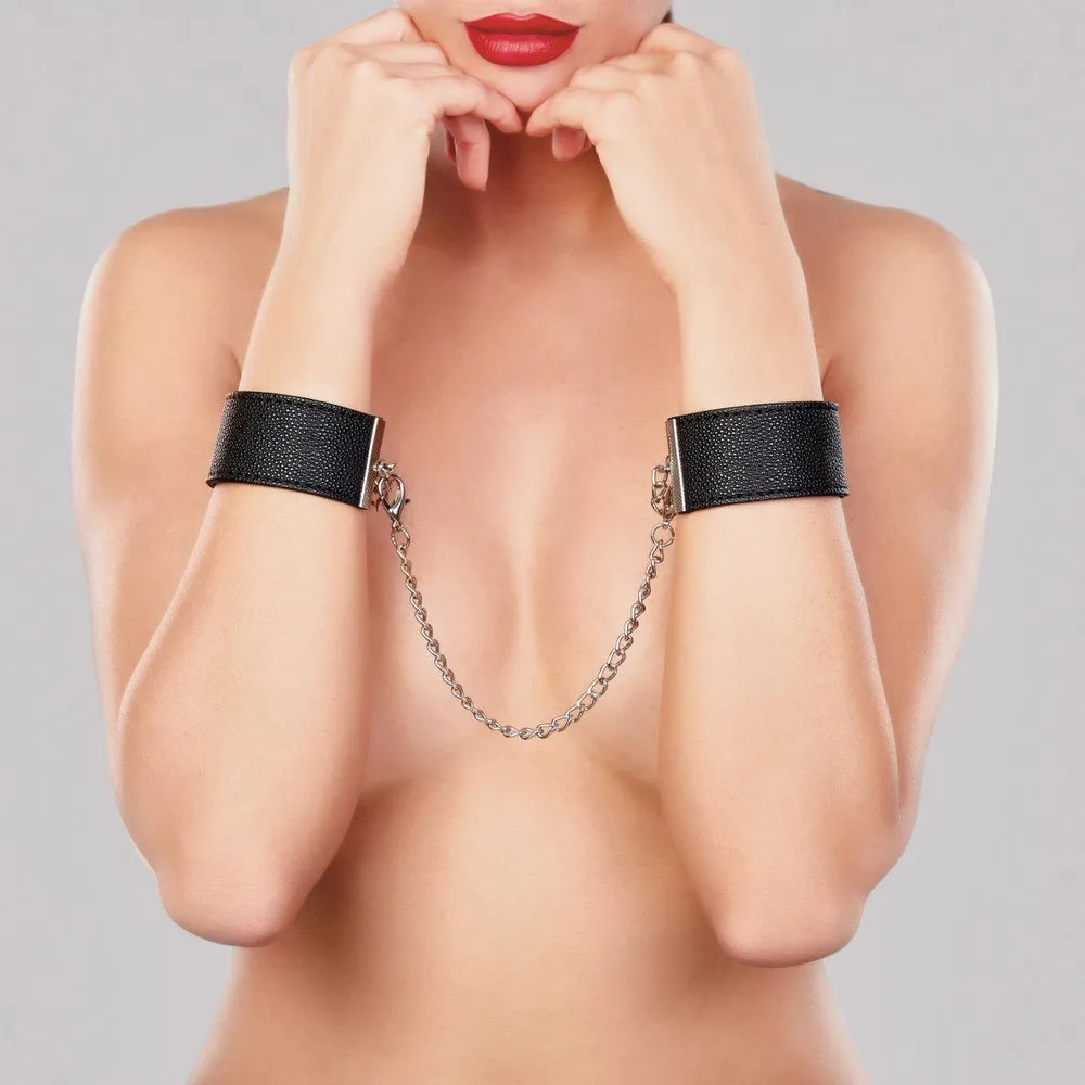 Adore Wrist Cuffs With Connector Chain