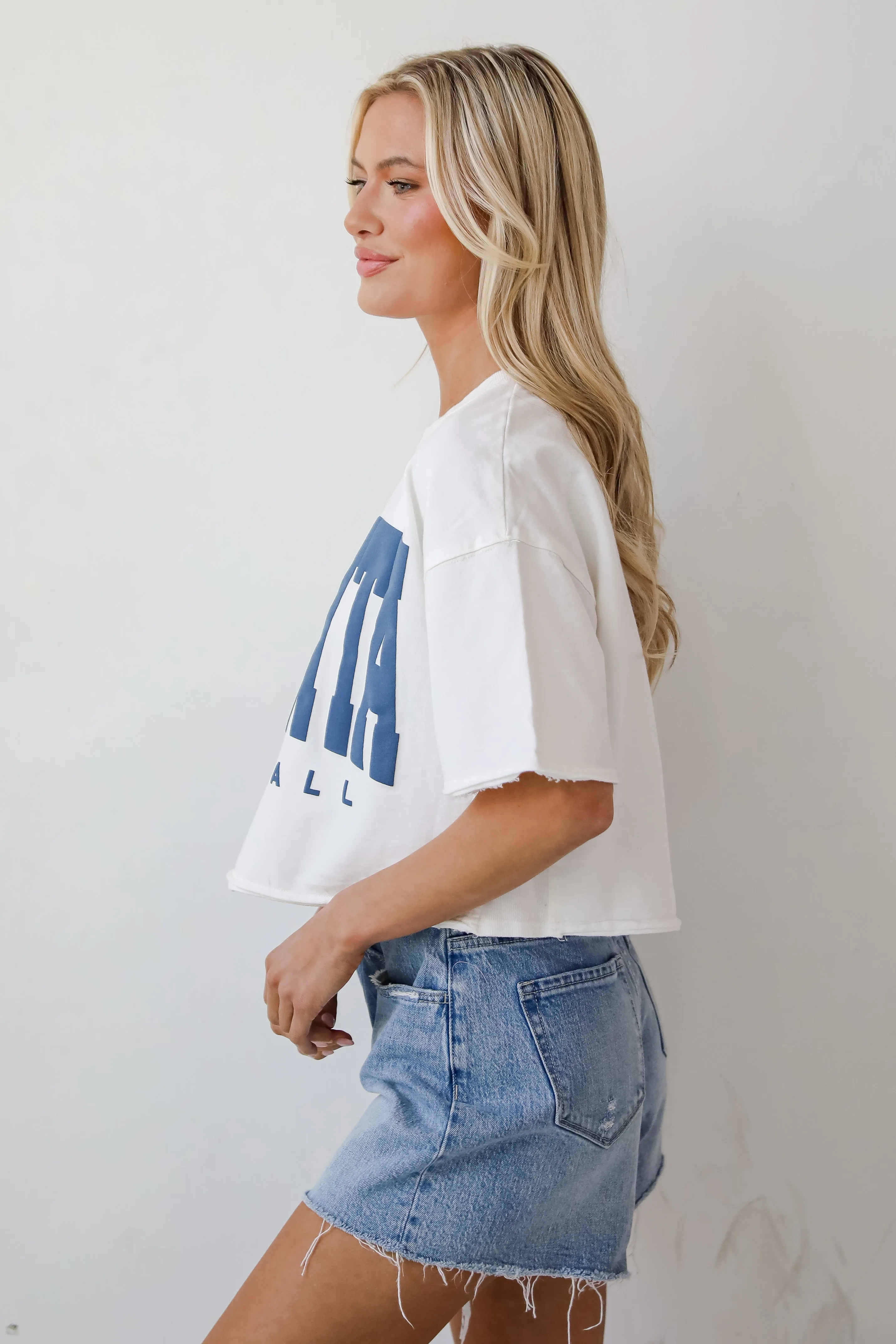 Atlanta Baseball Cropped Tee