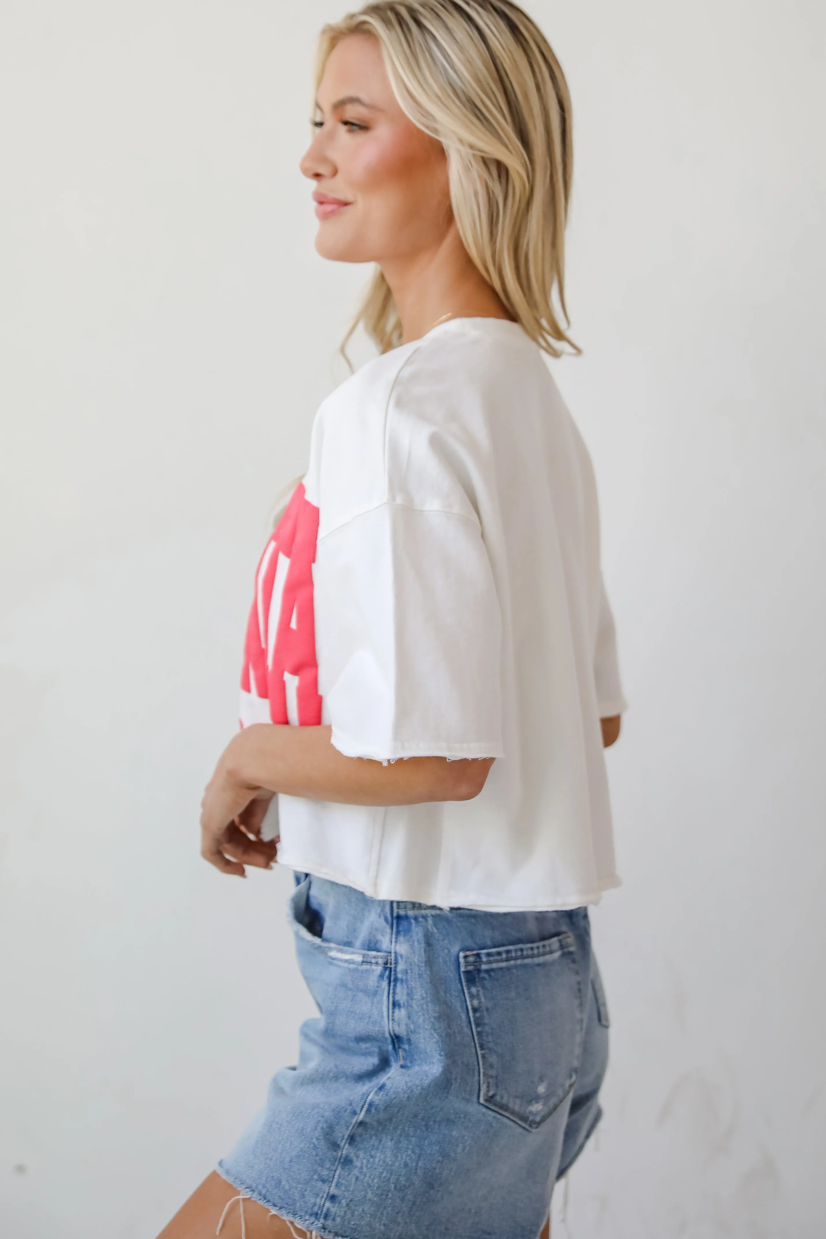 Atlanta Baseball Cropped Tee