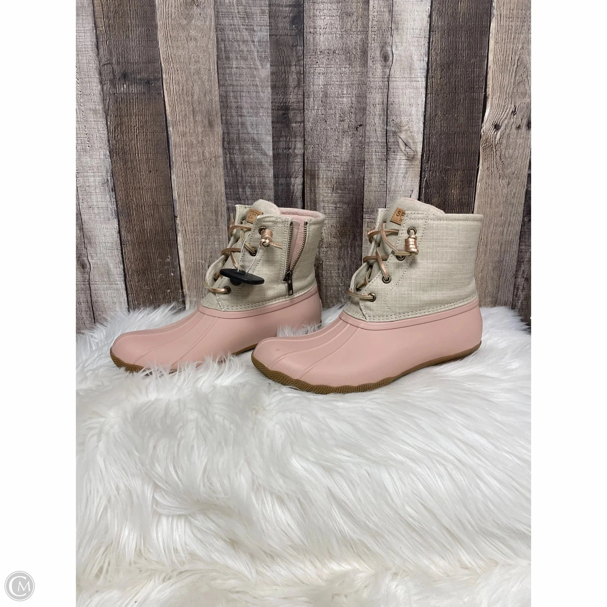 Boots Rain By Sperry In Pink, Size: 9.5