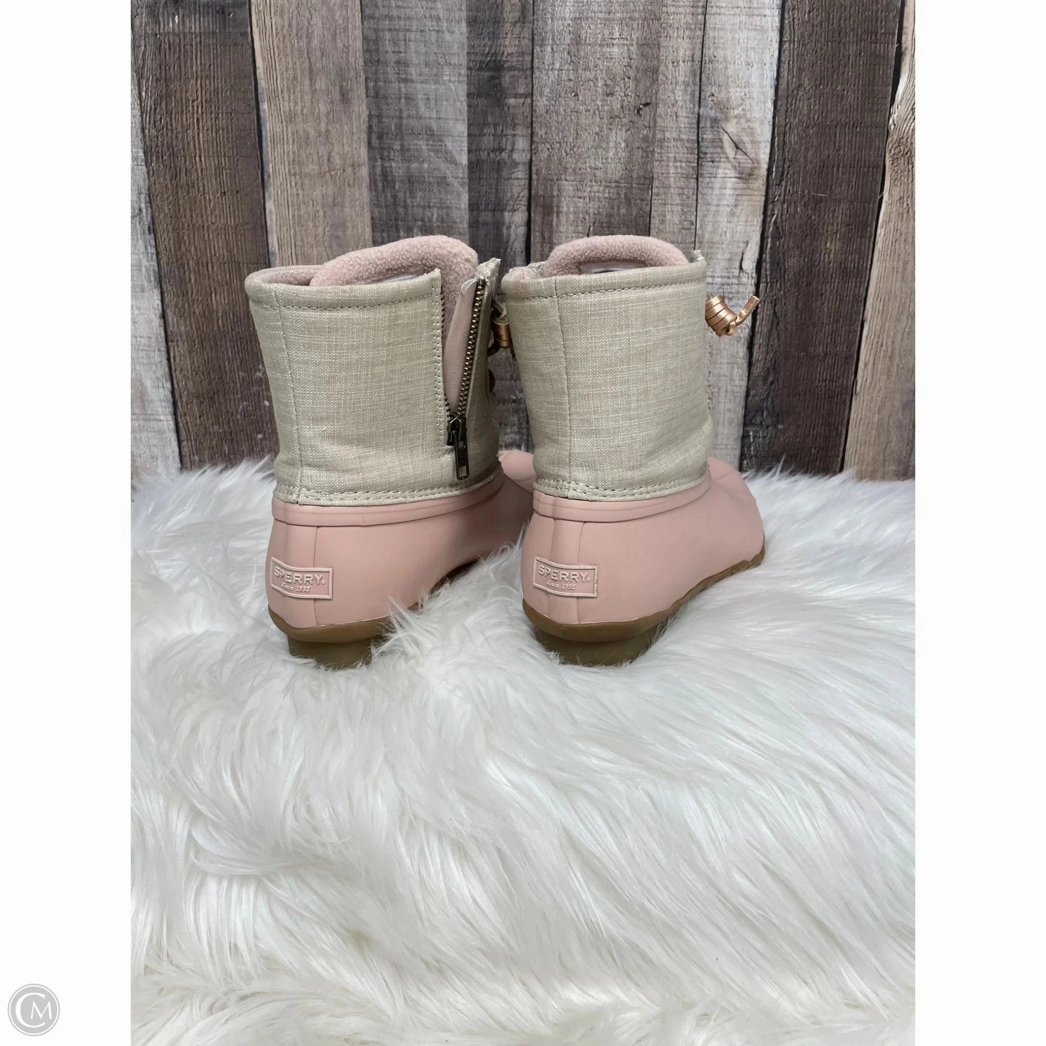 Boots Rain By Sperry In Pink, Size: 9.5