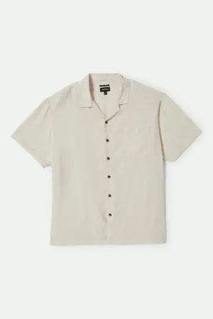 Bunker S/S Camp Collar Shirt - Whitecap