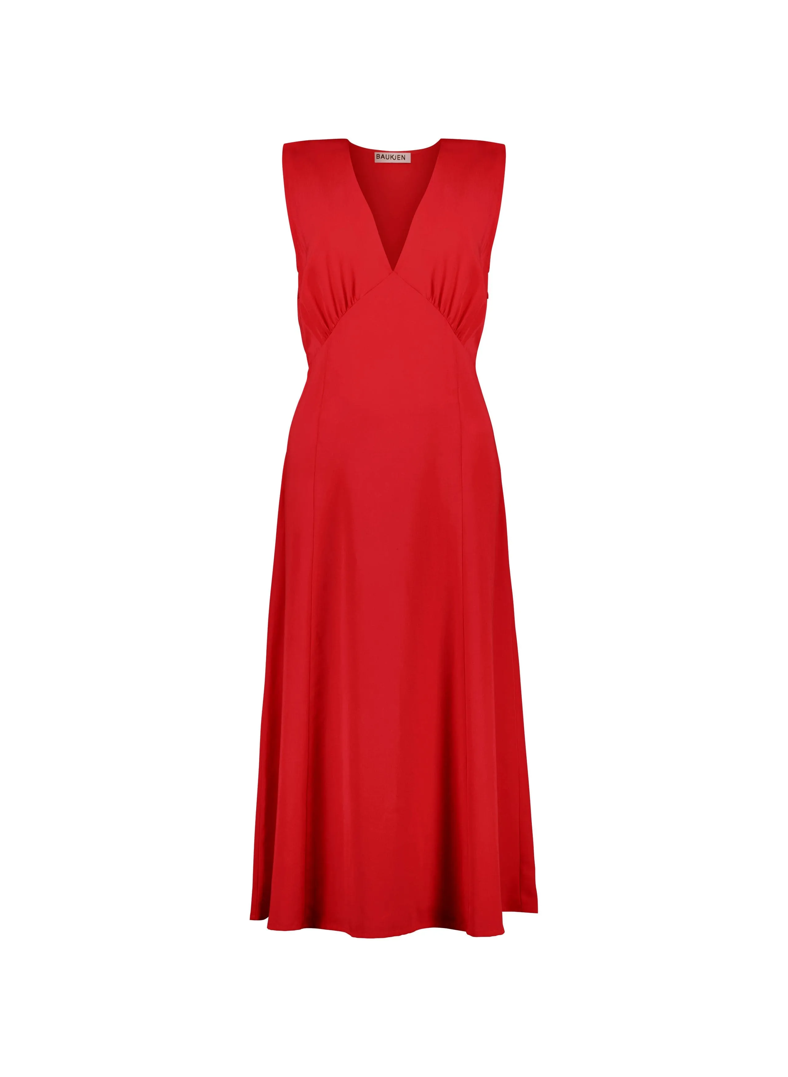 Carmen TENCEL™ Dress | Crimson Red
