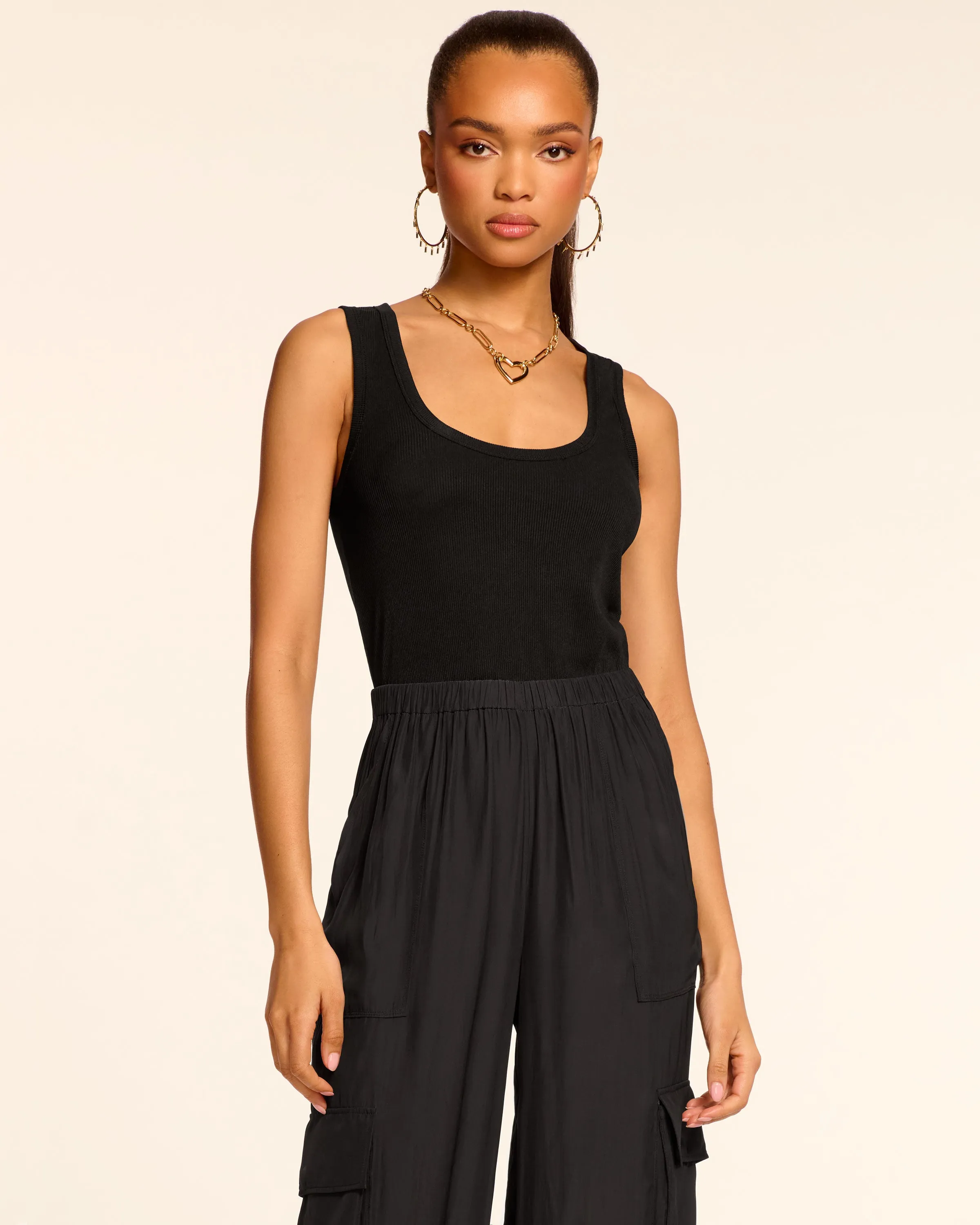 Carys Contrast Ribbed Combo Jumpsuit
