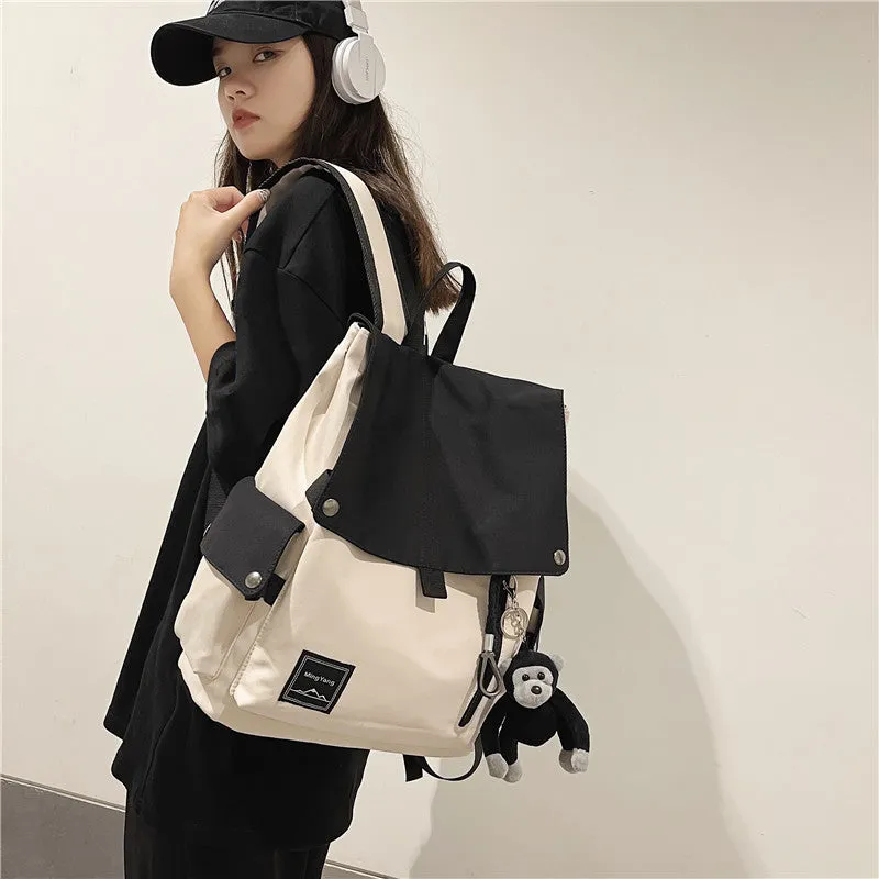 Casual Backpack Campus High School Students Male And Female Japan cross-border backpack