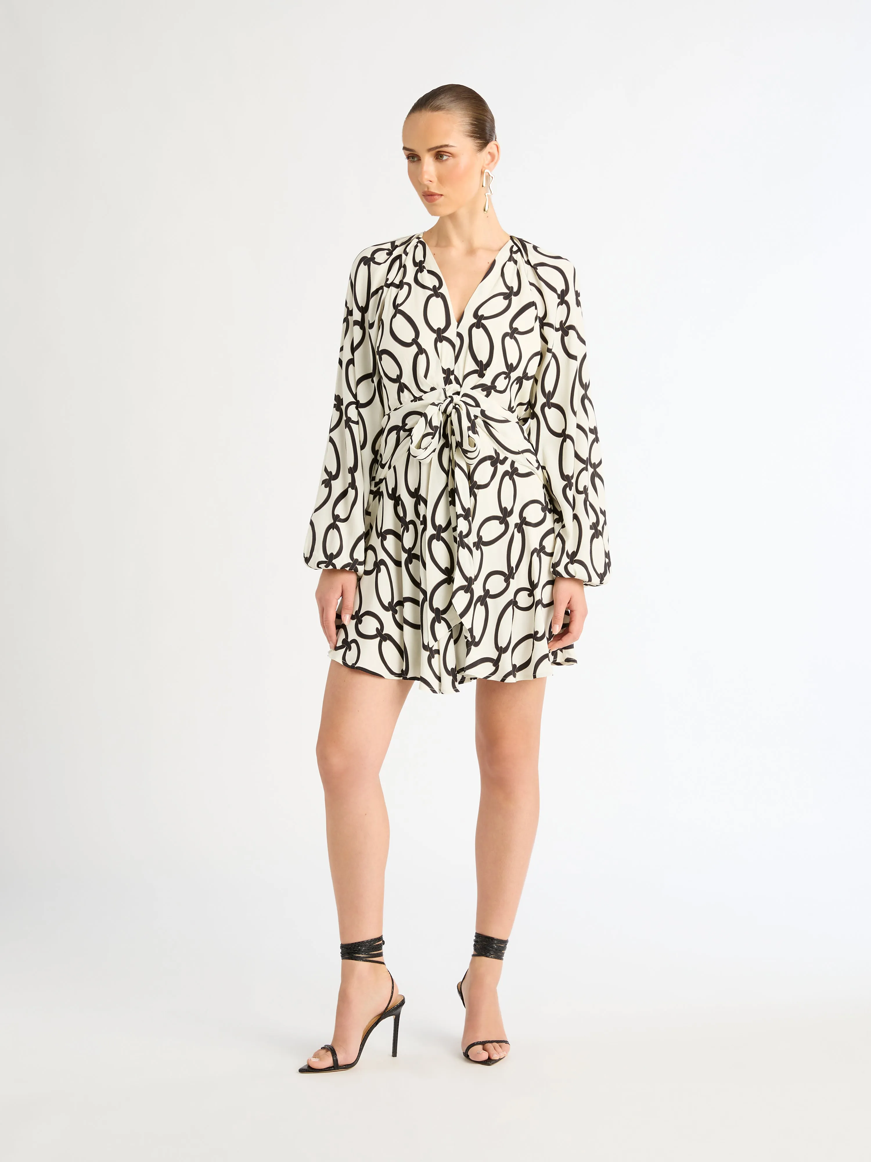CHAIN REACTION MINI DRESS