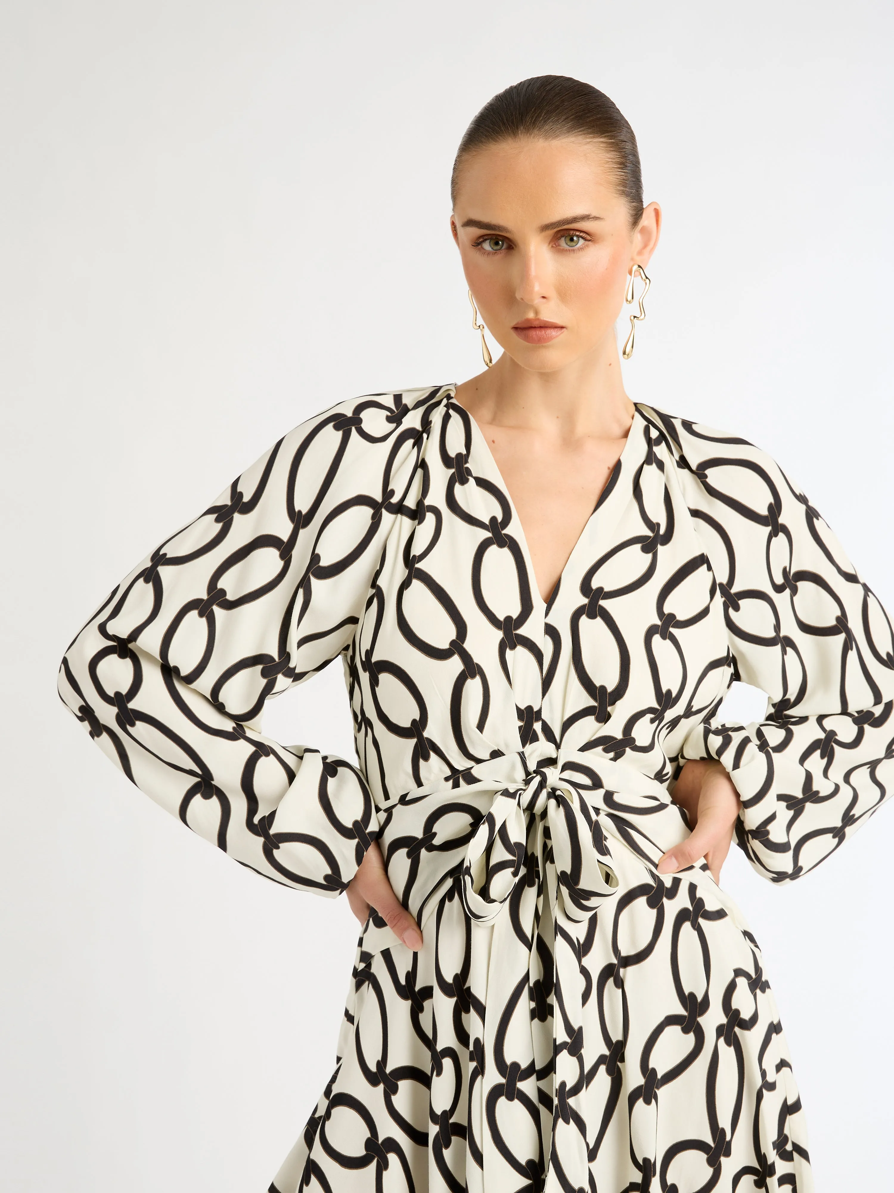 CHAIN REACTION MINI DRESS