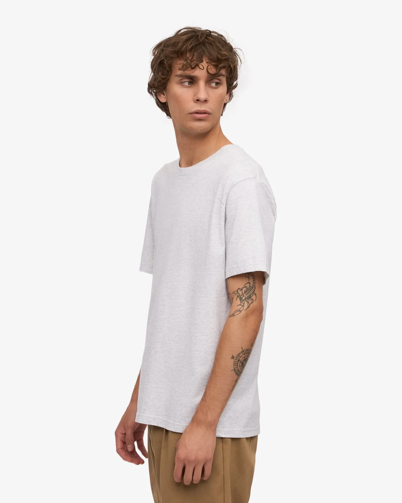 Colorful Standard Classic Organic Tee - Snow Melange