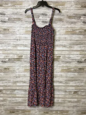 Dress Casual Maxi By Universal Thread In Blue & Red, Size:L
