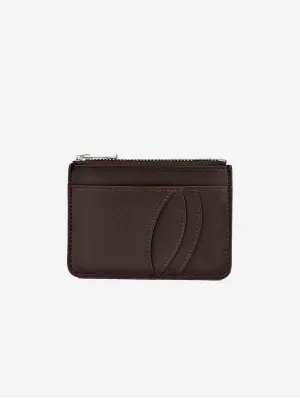 Egalite Vegan Apple Leather Card Holder | Brown