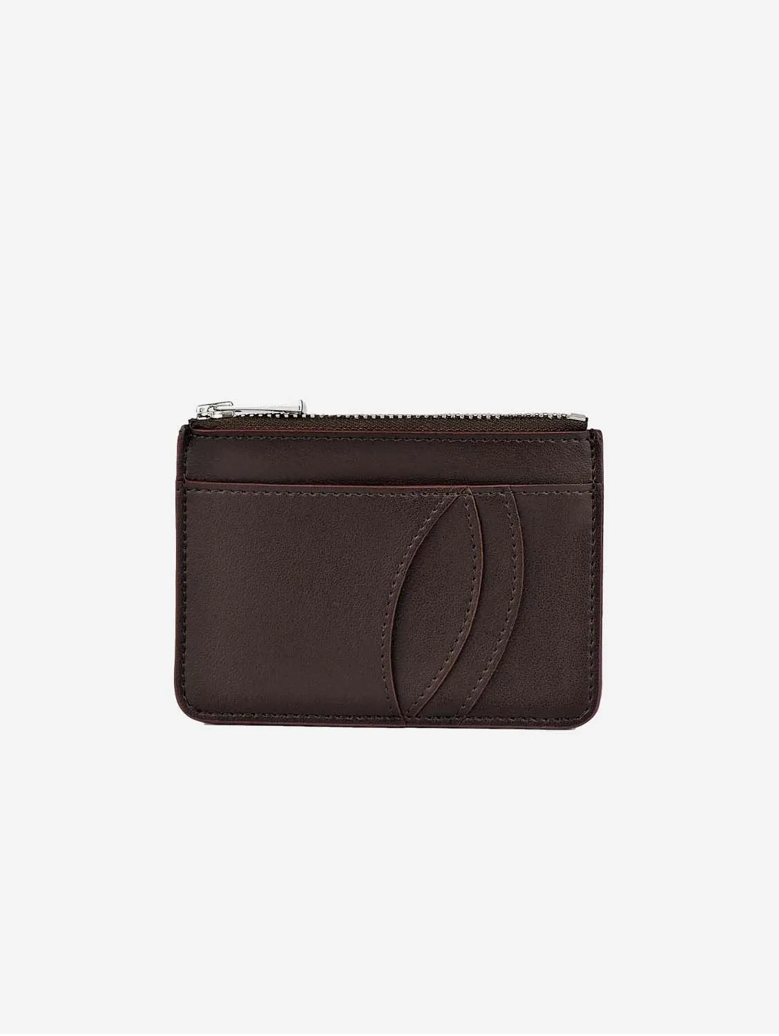 Egalite Vegan Apple Leather Card Holder | Brown
