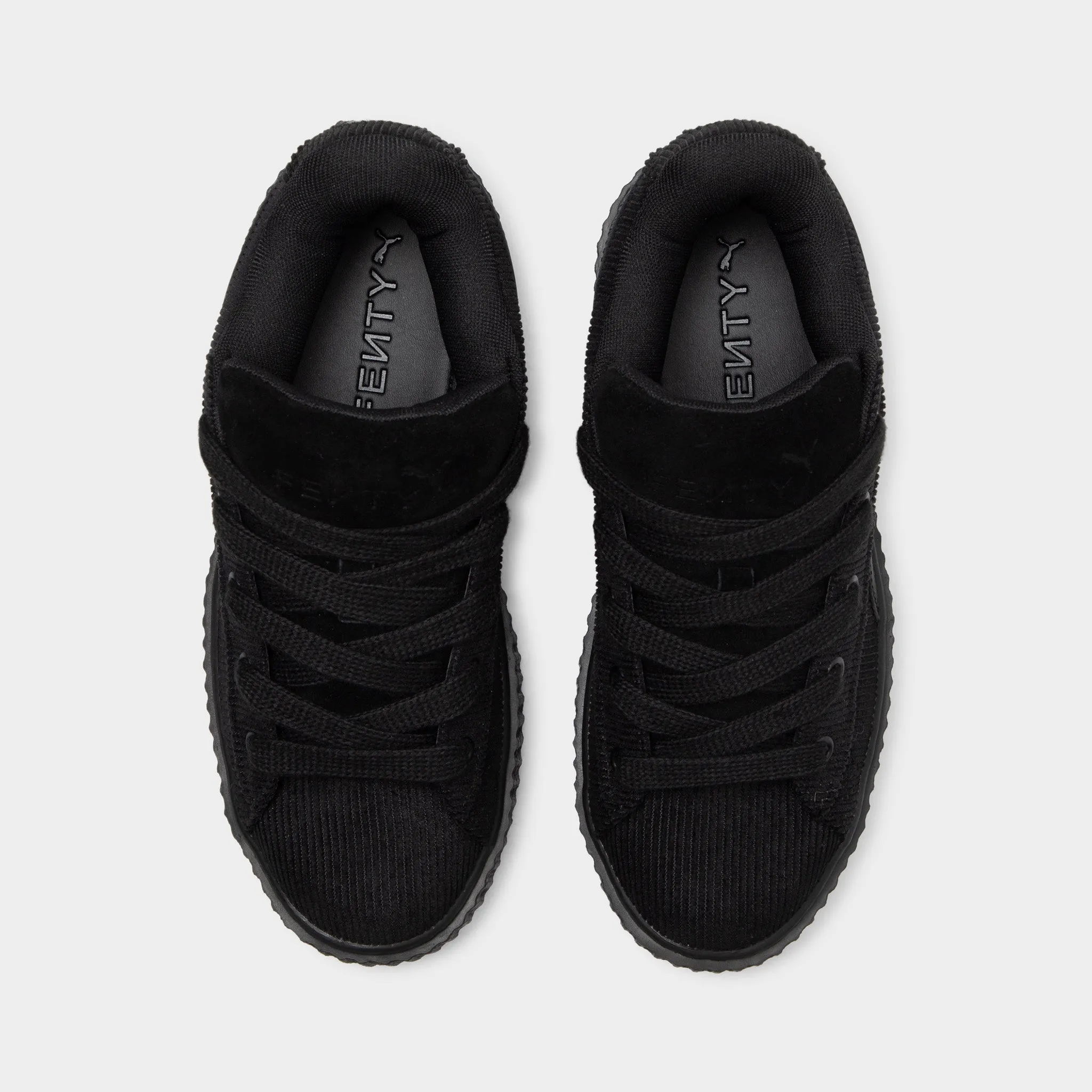 FENTY x Puma Women's Creeper Phatty Corduroy Black / Gold