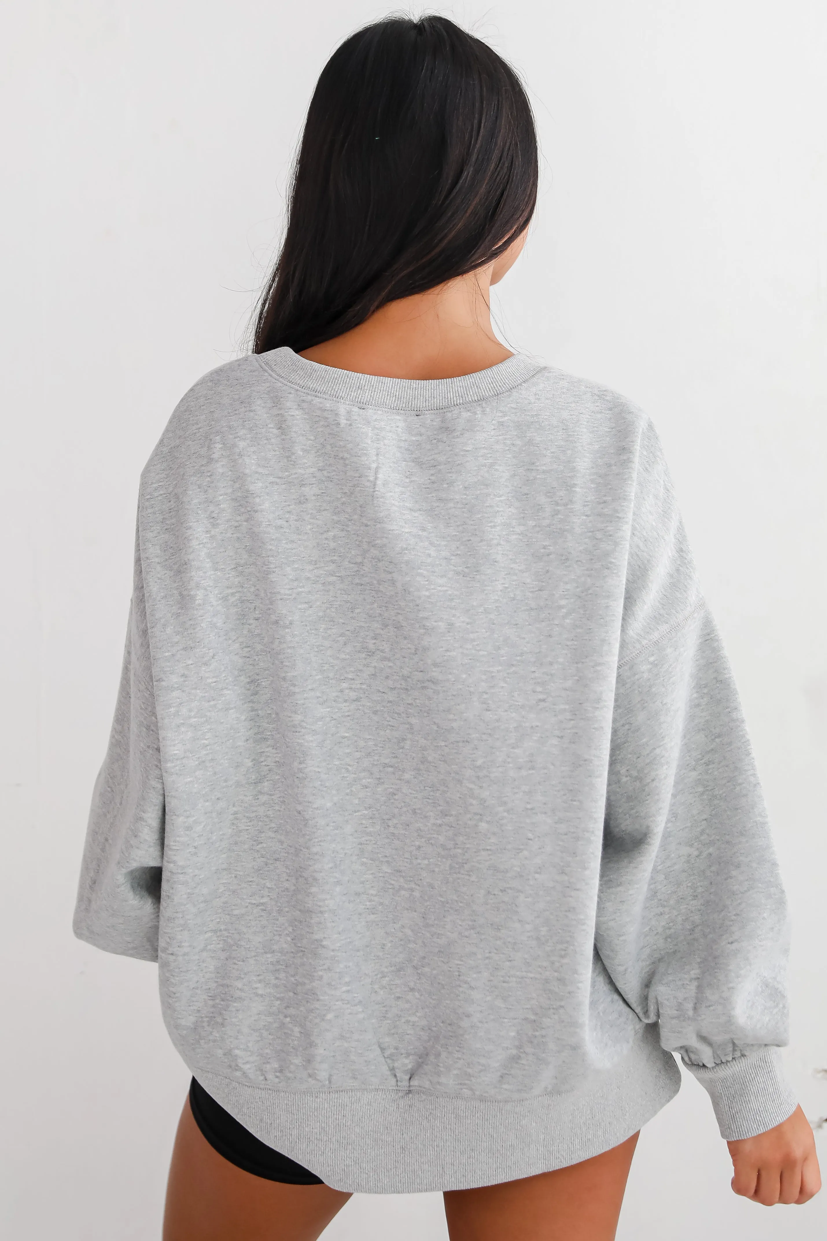 FINAL SALE - Boo Haw Sequin Sweatshirt