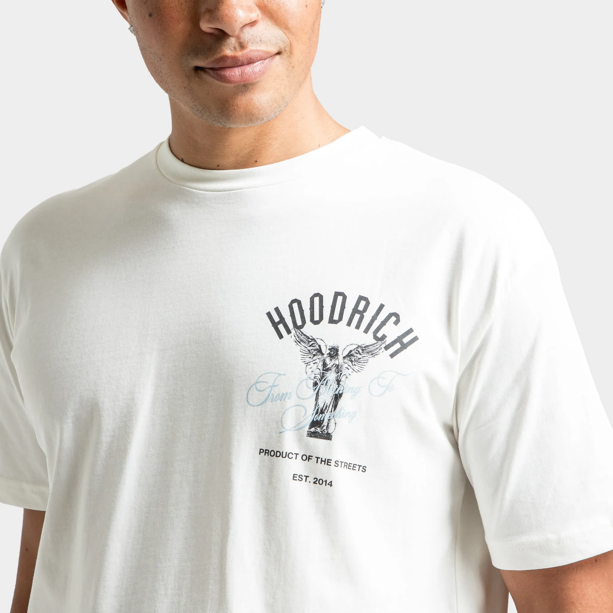 Hoodrich Vital T-Shirt Blanc De Blanc / Black - Clear Sky
