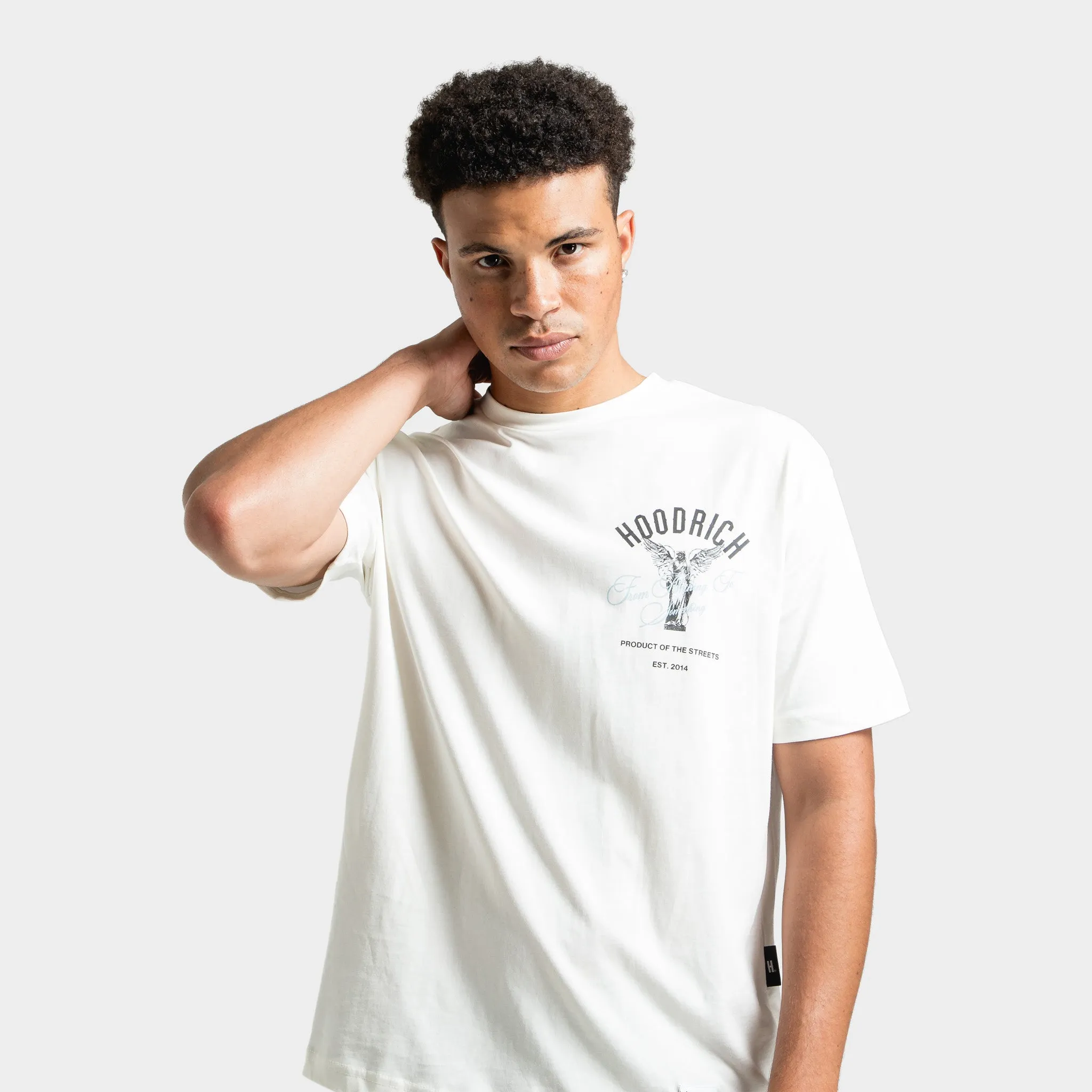 Hoodrich Vital T-Shirt Blanc De Blanc / Black - Clear Sky