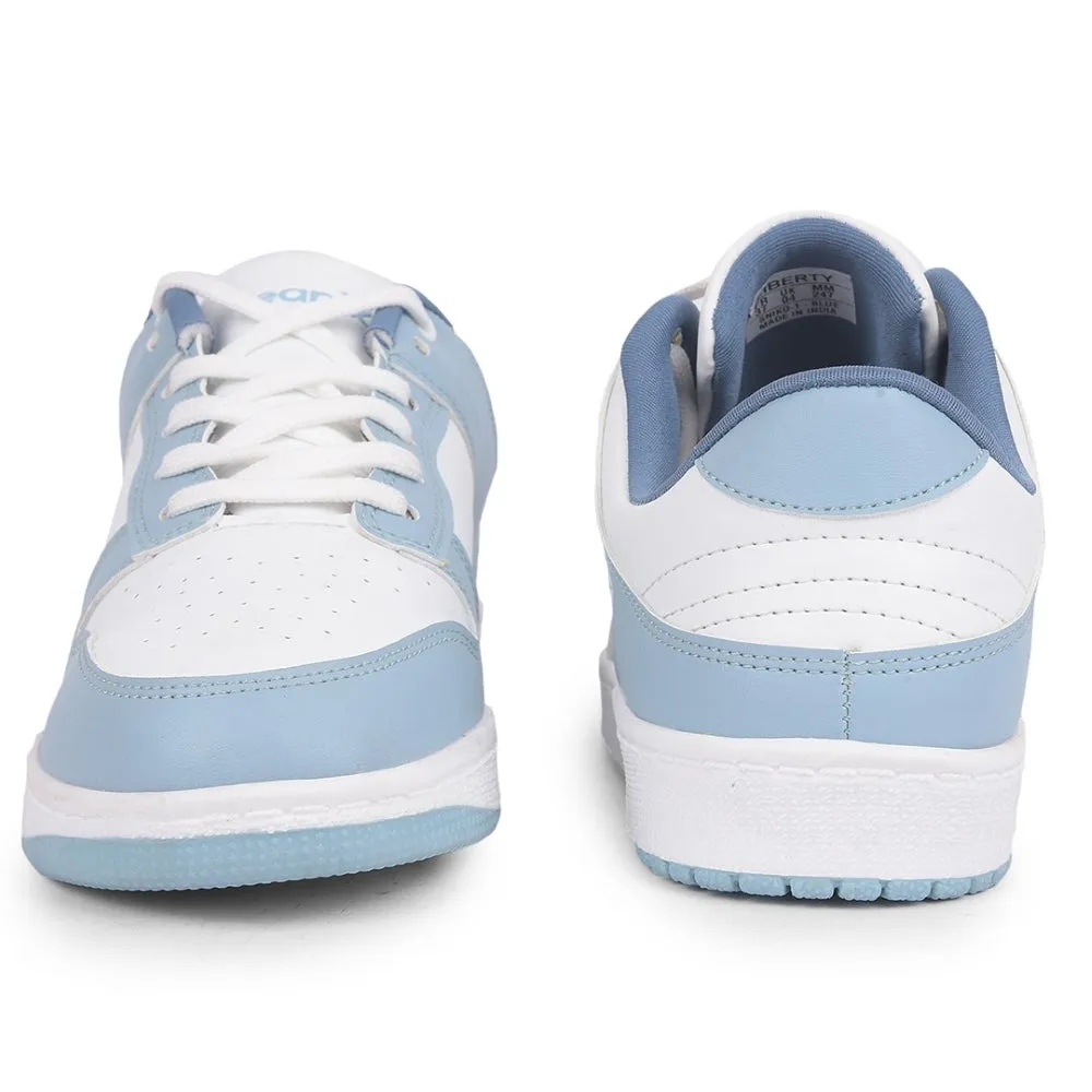 Leap7x Lacing Blue Casual Sneakers For Women SNIKO-1 By Liberty