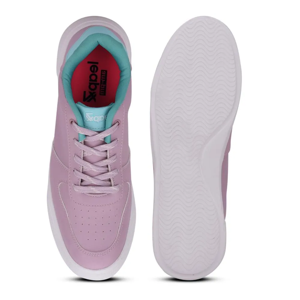 Leap7x Lacing Purple Casual Sneakers For Women FEMINA-01 By Liberty