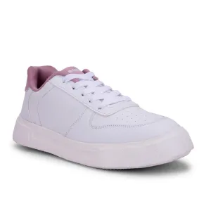 Leap7x Lacing White Casual Sneakers For Women FEMINA-01 By Liberty