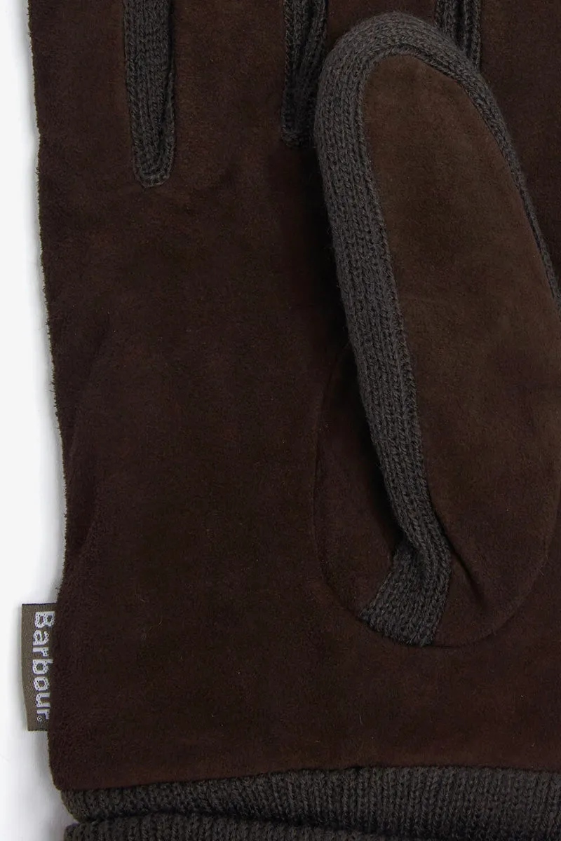 Leather Utility Gloves Brown/olive