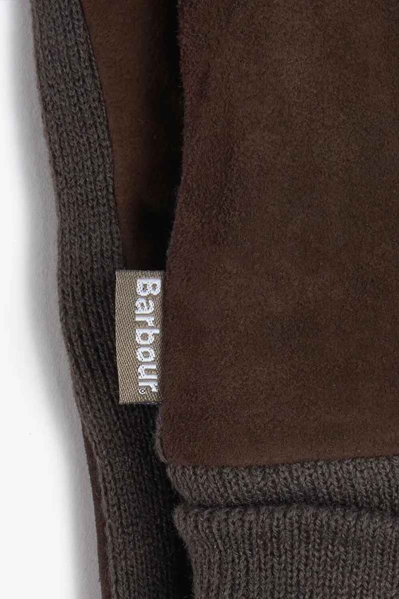 Leather Utility Gloves Brown/olive