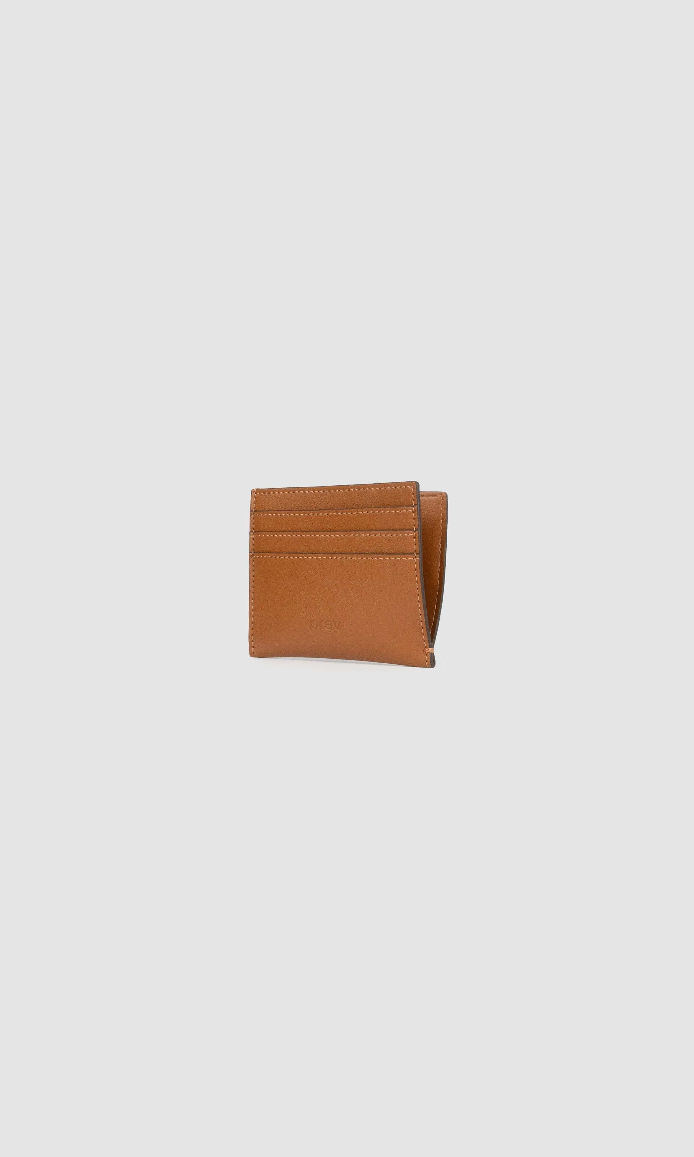 Liberte Vegan Apple Leather Card Holder | Ginger