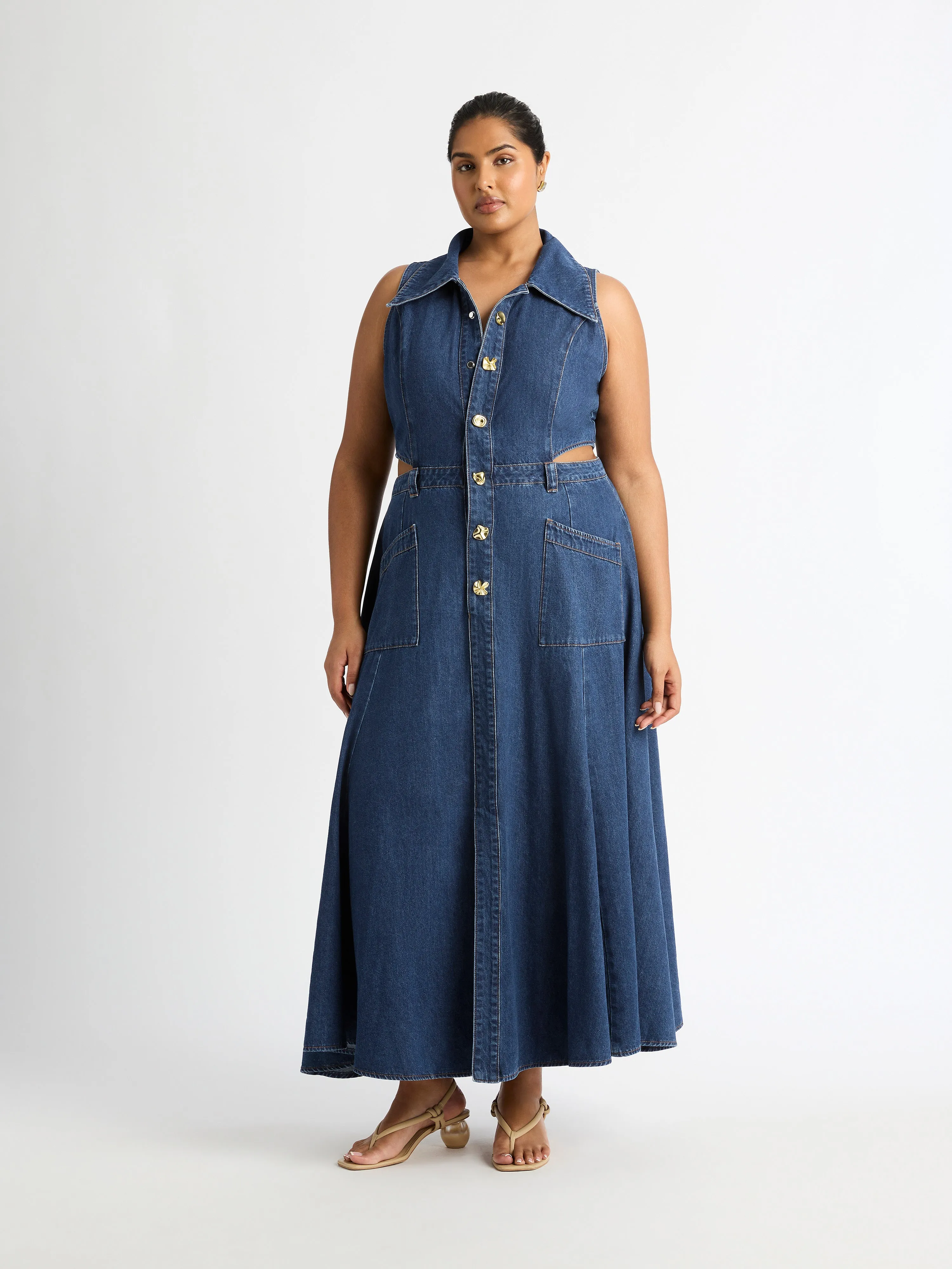 MAEVE DENIM DRESS