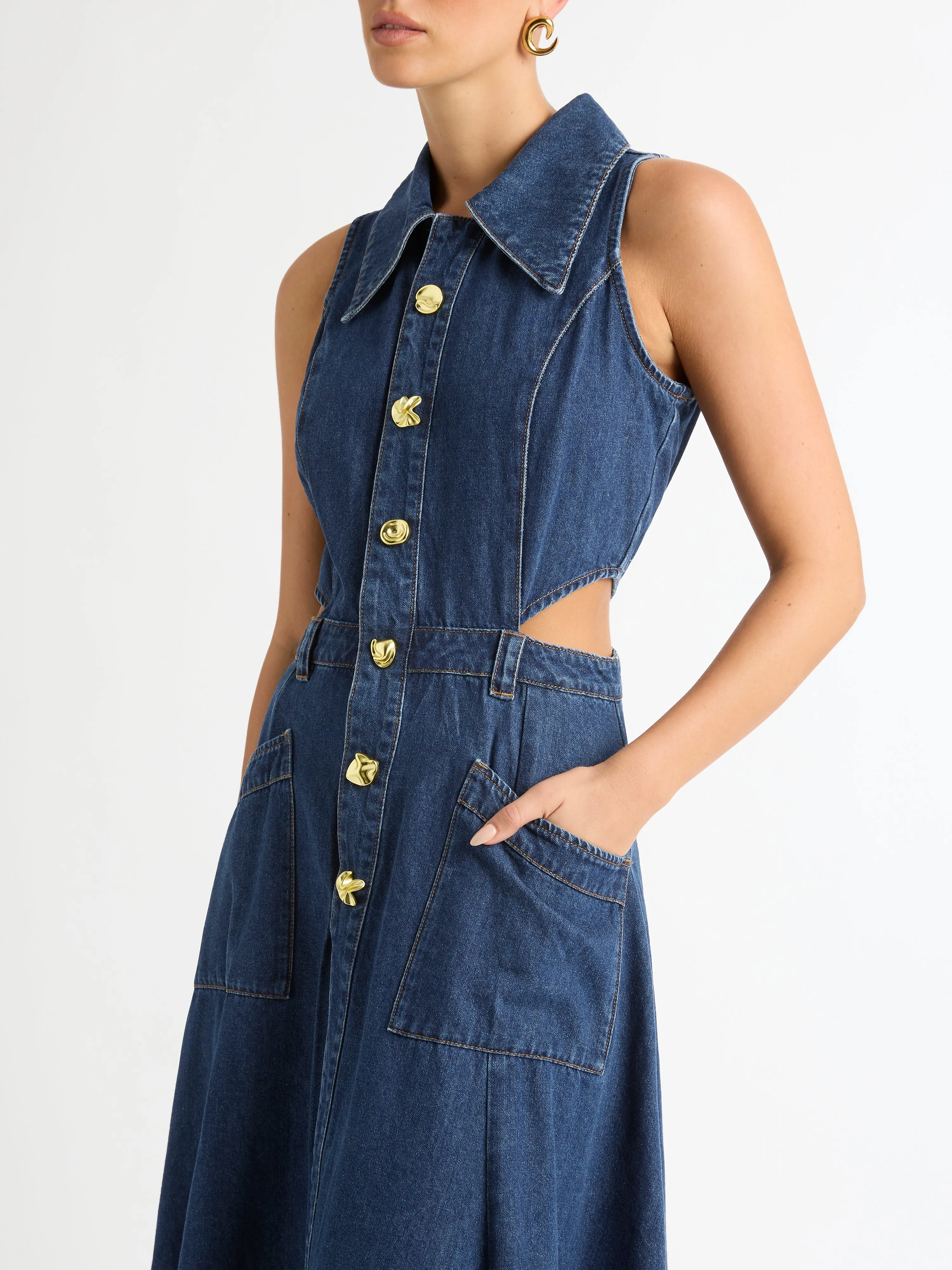 MAEVE DENIM DRESS