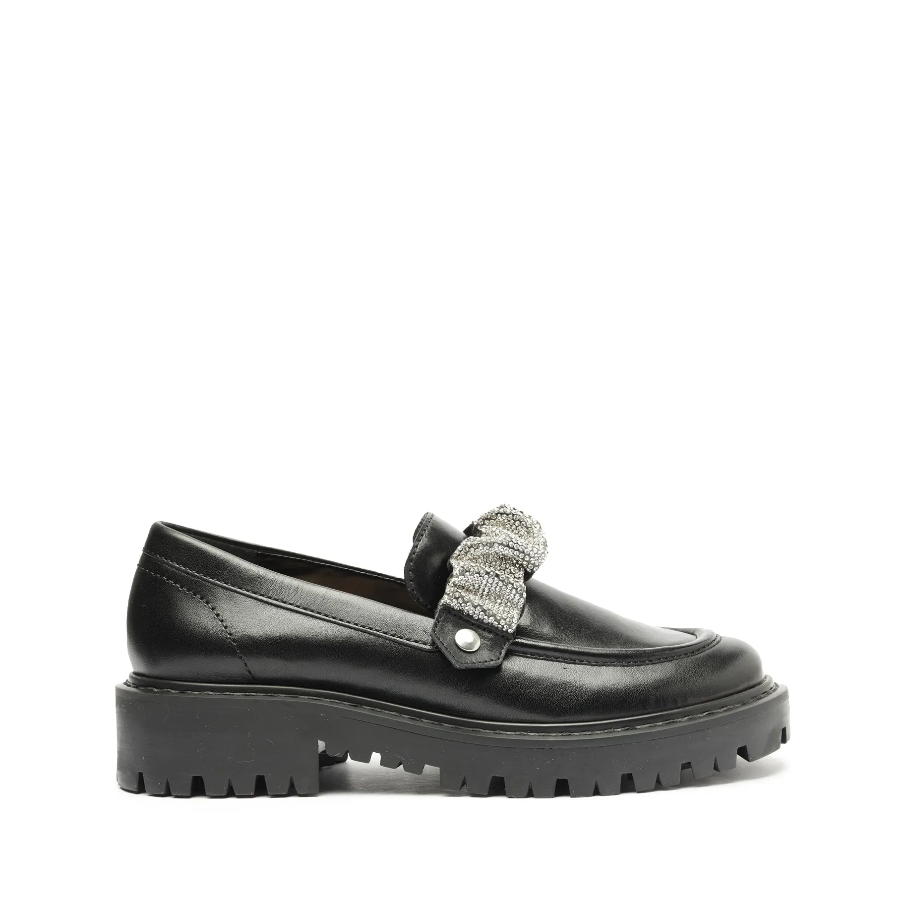 Manny Leather Flat