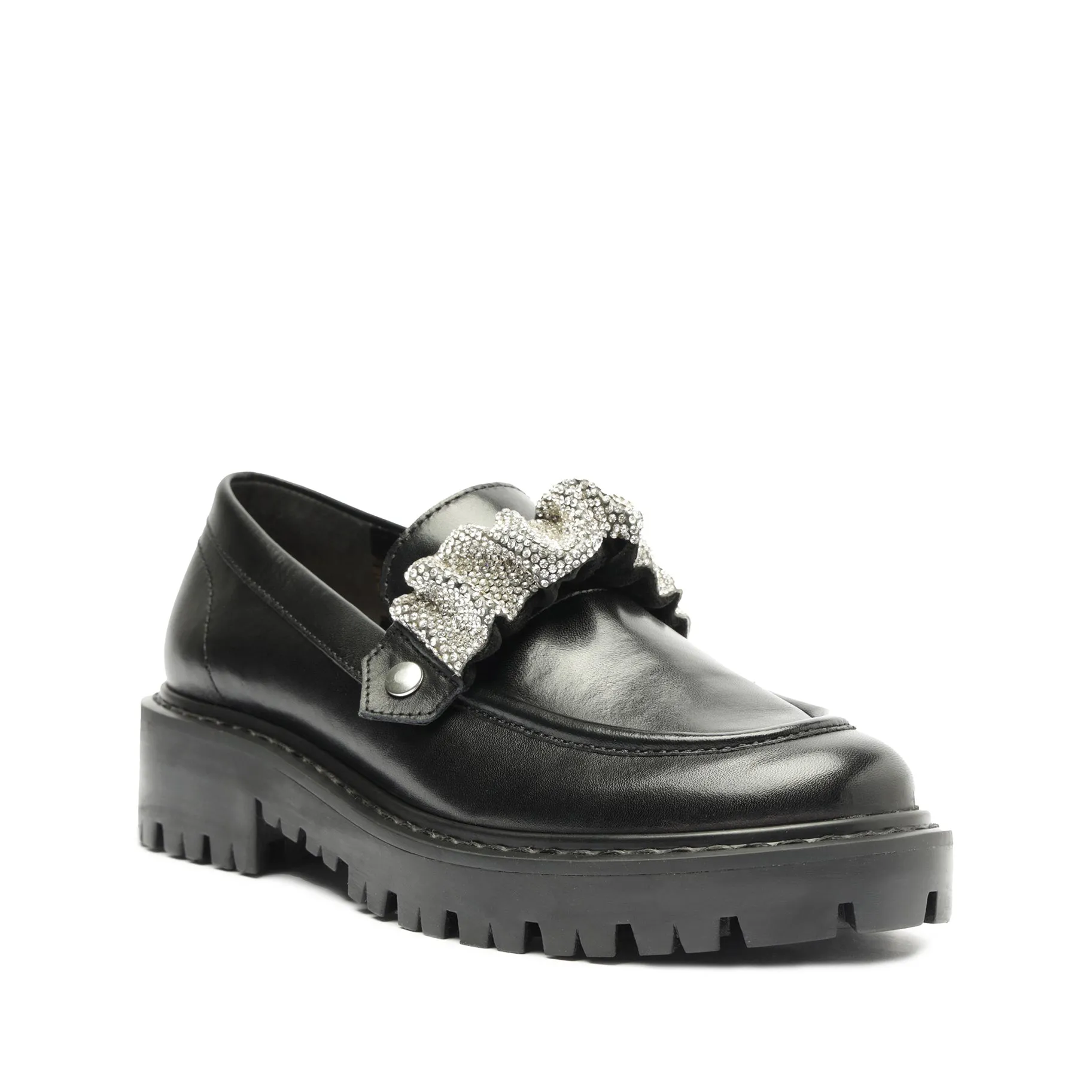 Manny Leather Flat
