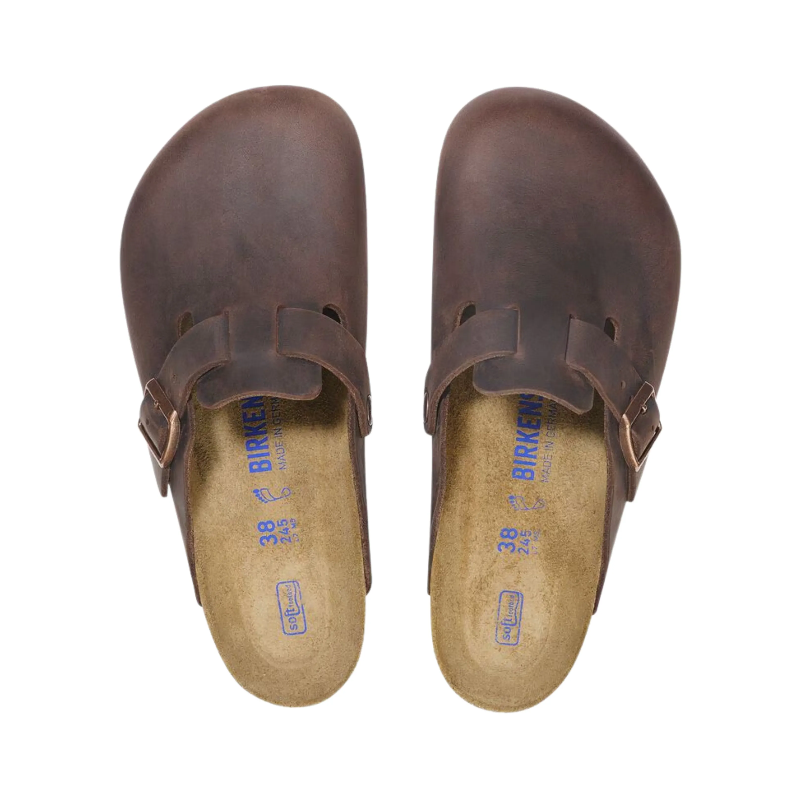 Men's Boston Soft Footbed (Oiled Leather) - Habana