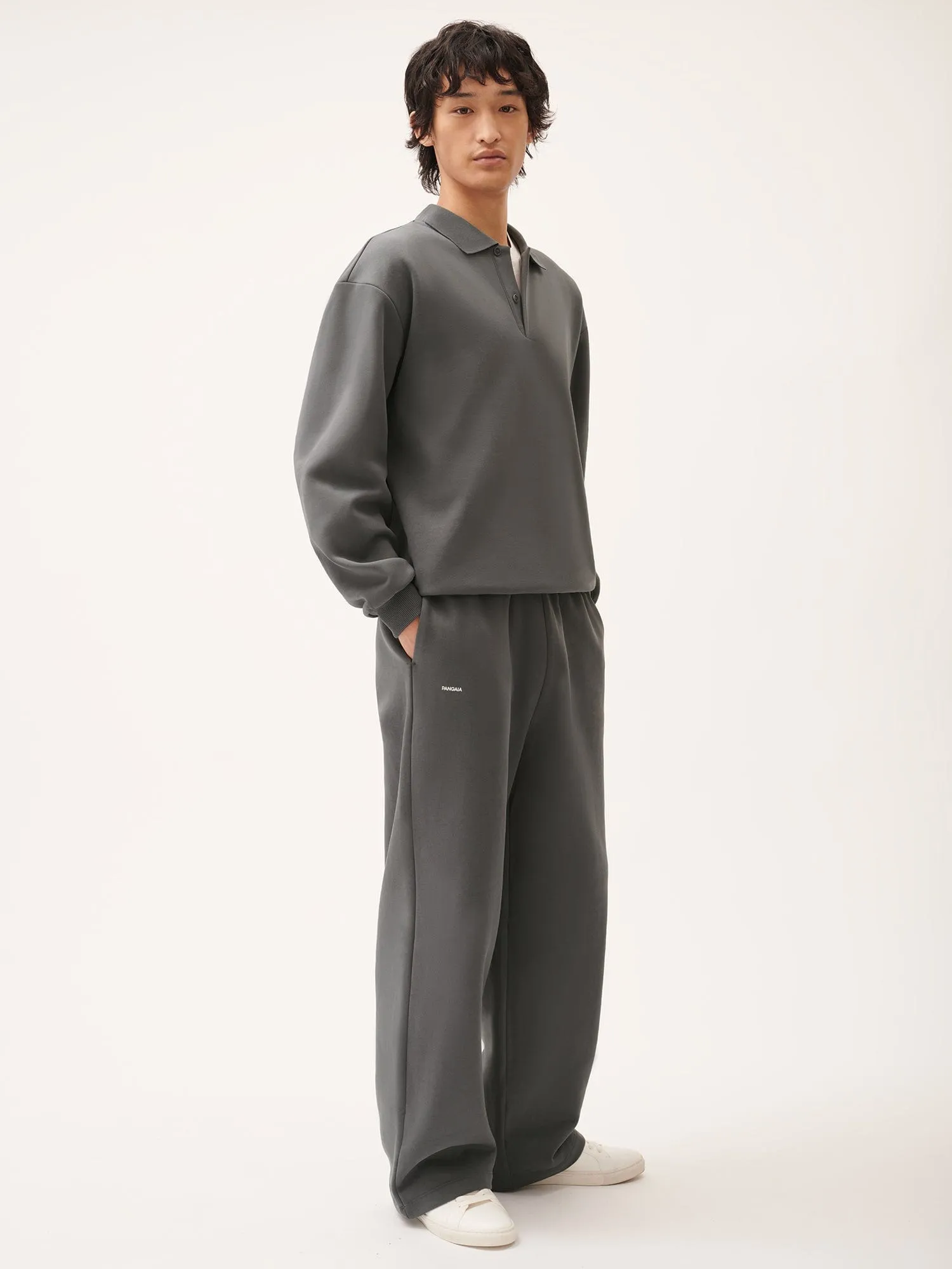 Mens DNA Straight Leg Track Pants—atmosphere grey