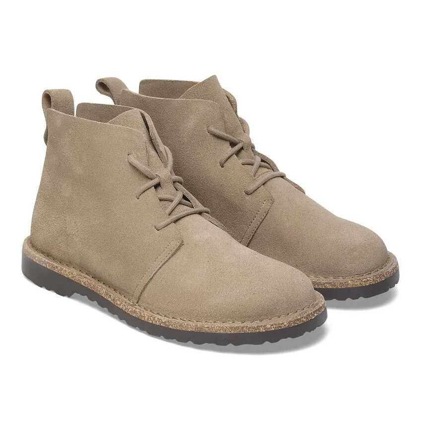 Men's Uppsala Mid Suede Leather Taupe Regular/Wide