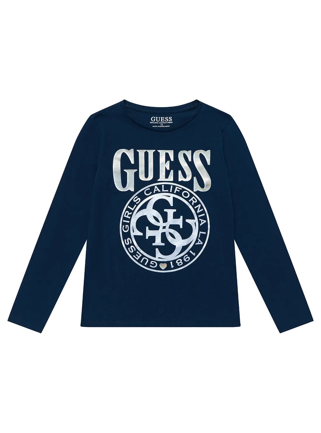 Navy Long Sleeve T-Shirt (7-16)