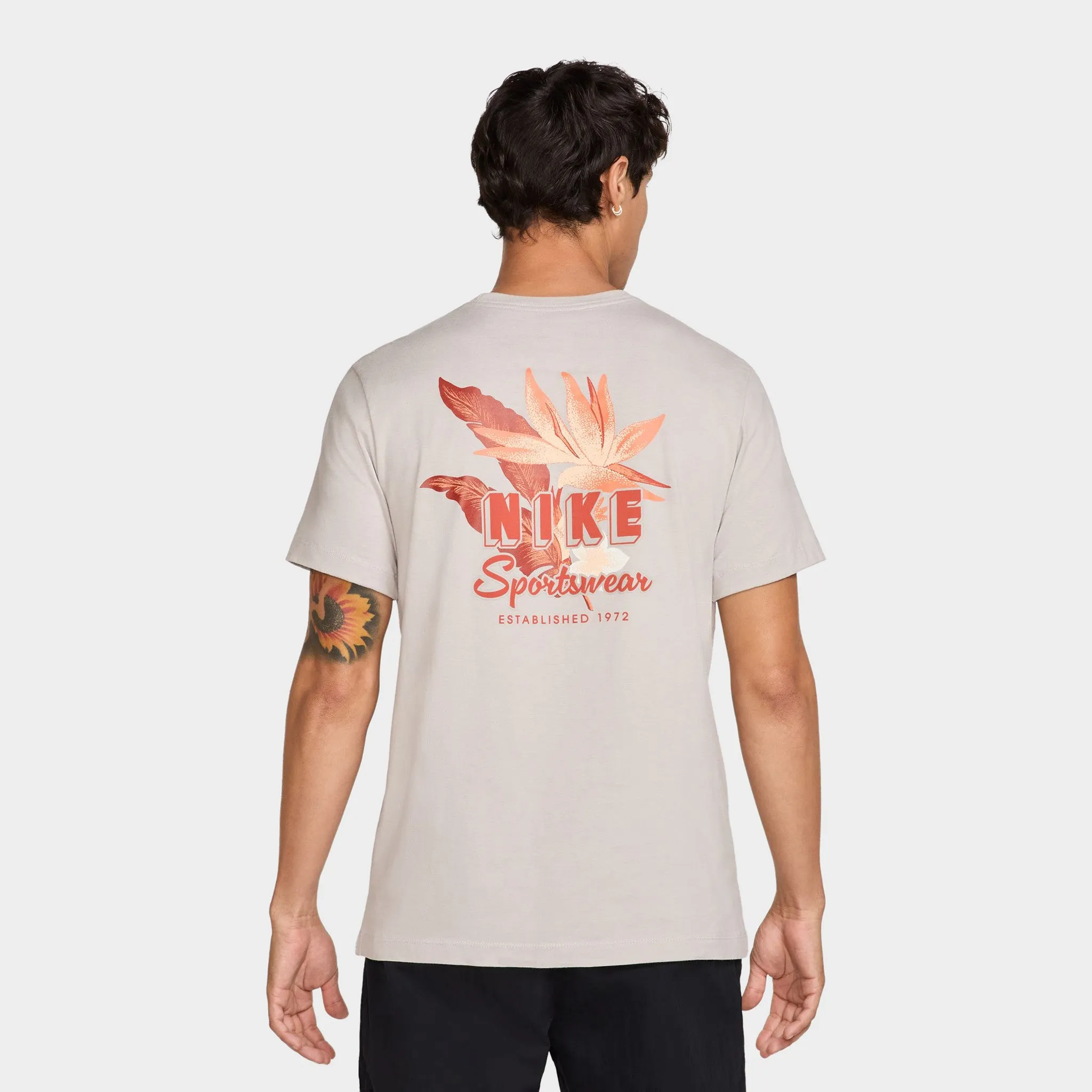 Nike Sportswear T-Shirt Sweet Light Iron Ore / Cinnabar
