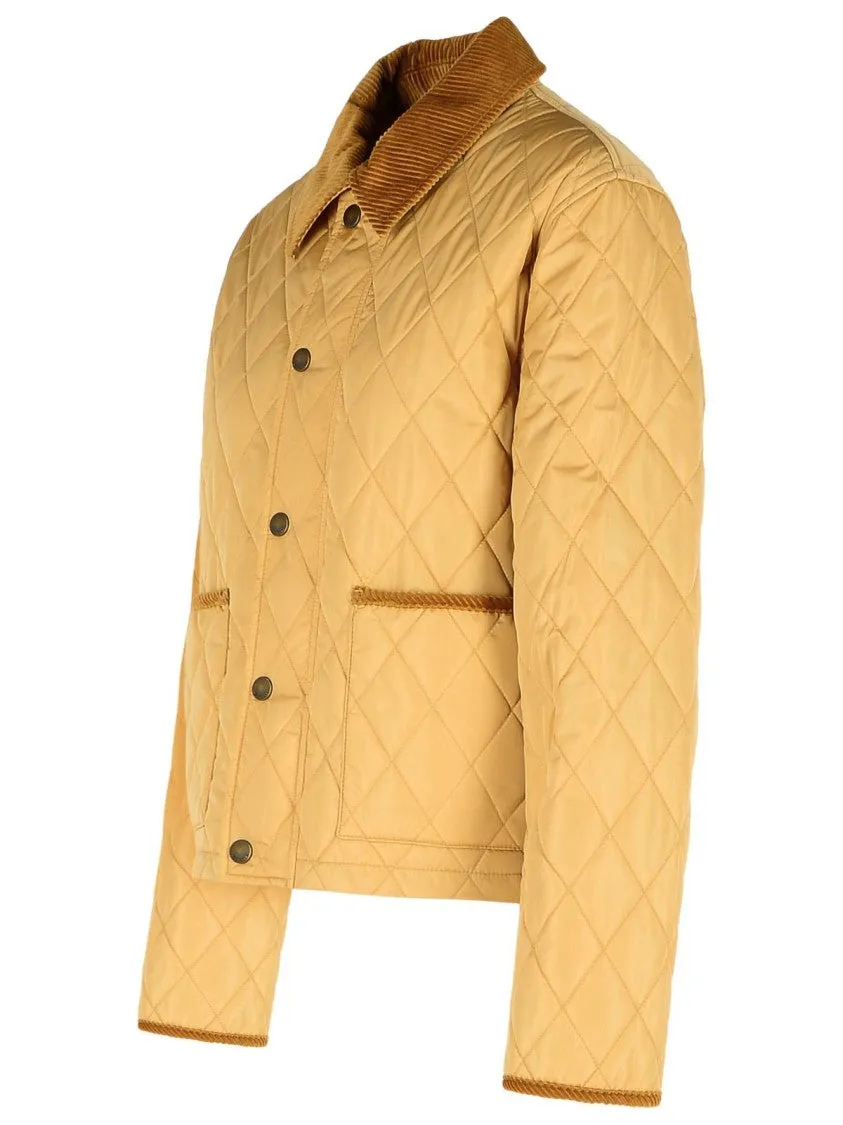 'Padded' Beige Polyamide Jacket