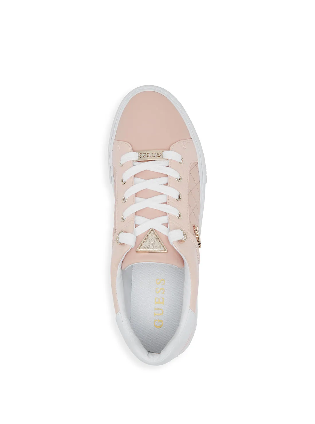 Pink Larsa Low Top Sneakers