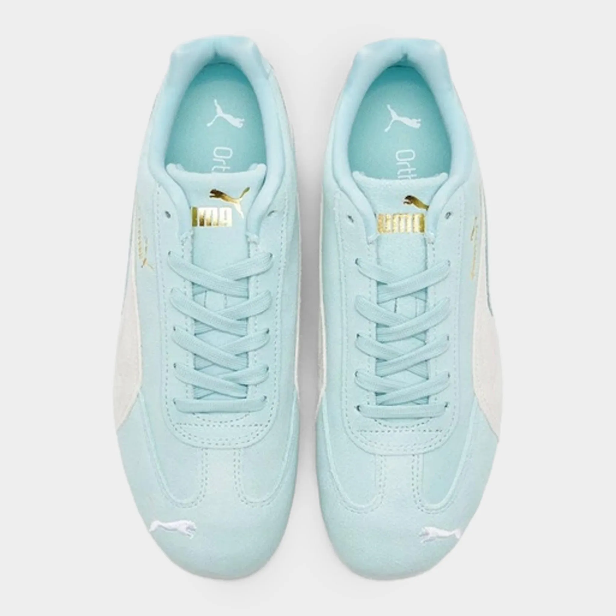 Puma Juniors' Speedcat OG Safe Lake / White