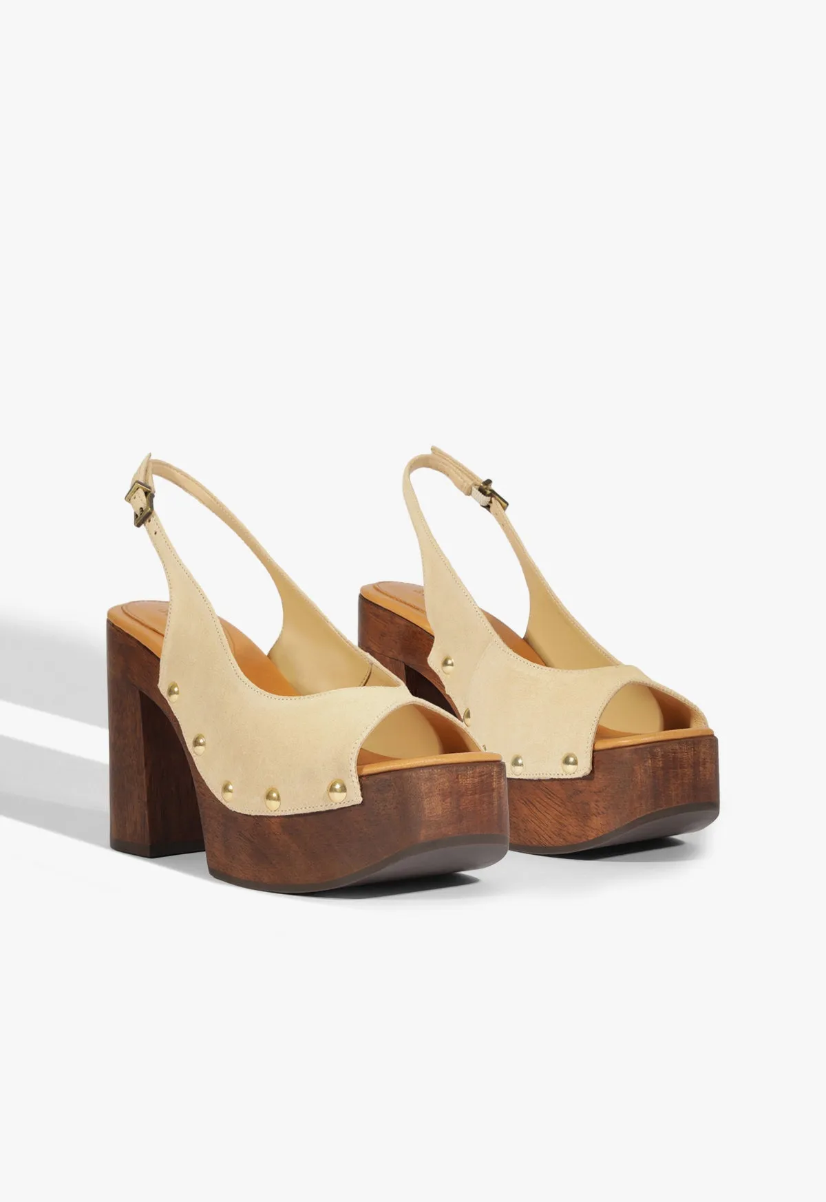 Rose Sling Platform Sandal