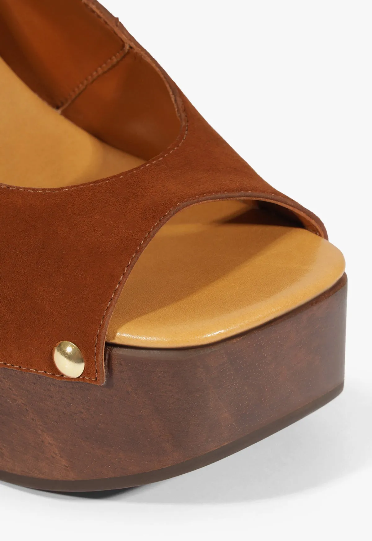 Rose Sling Platform Sandal