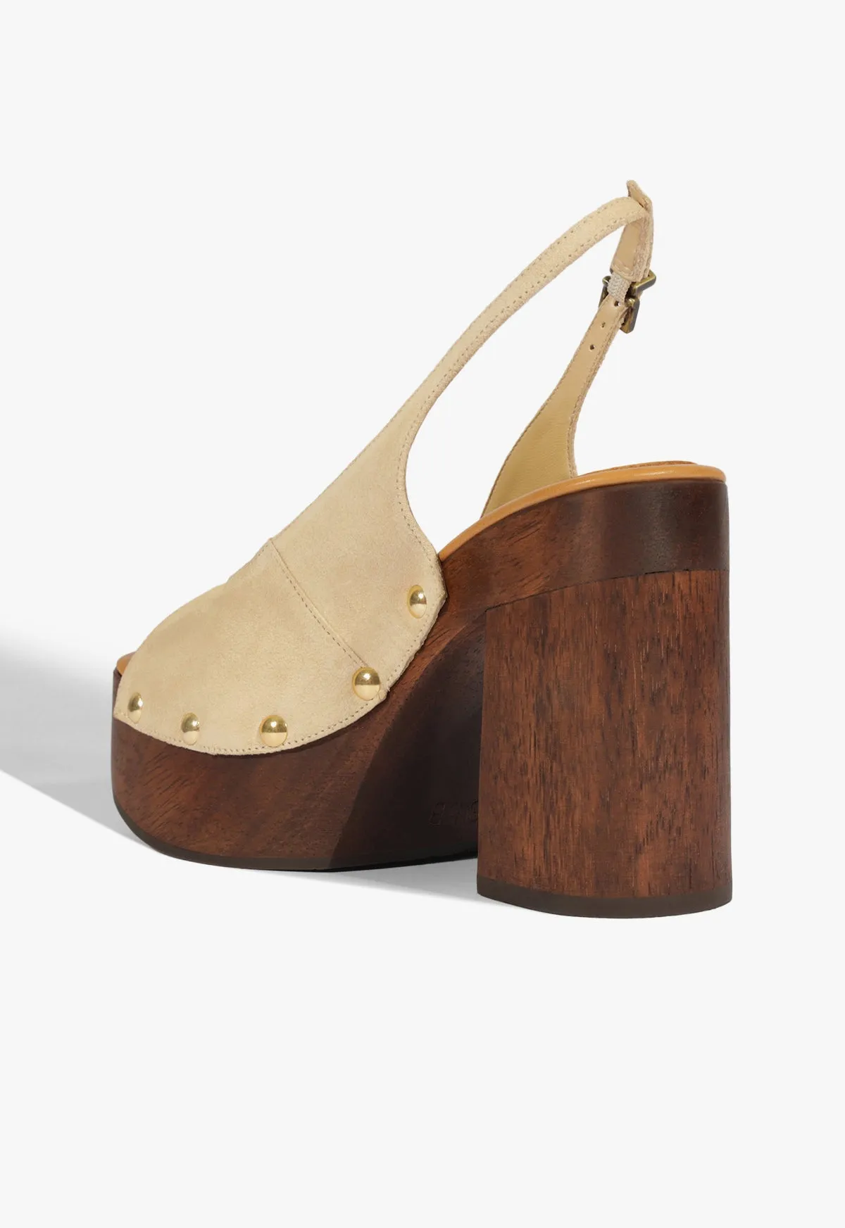 Rose Sling Platform Sandal