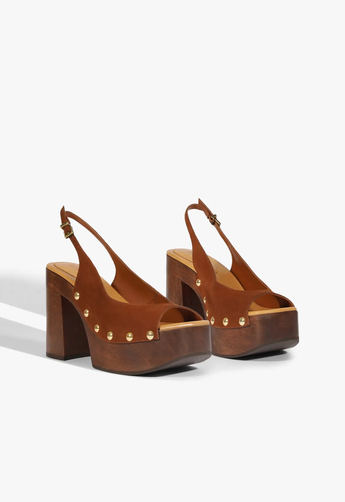 Rose Sling Platform Sandal