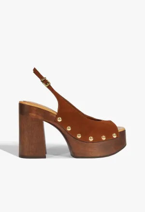 Rose Sling Platform Sandal