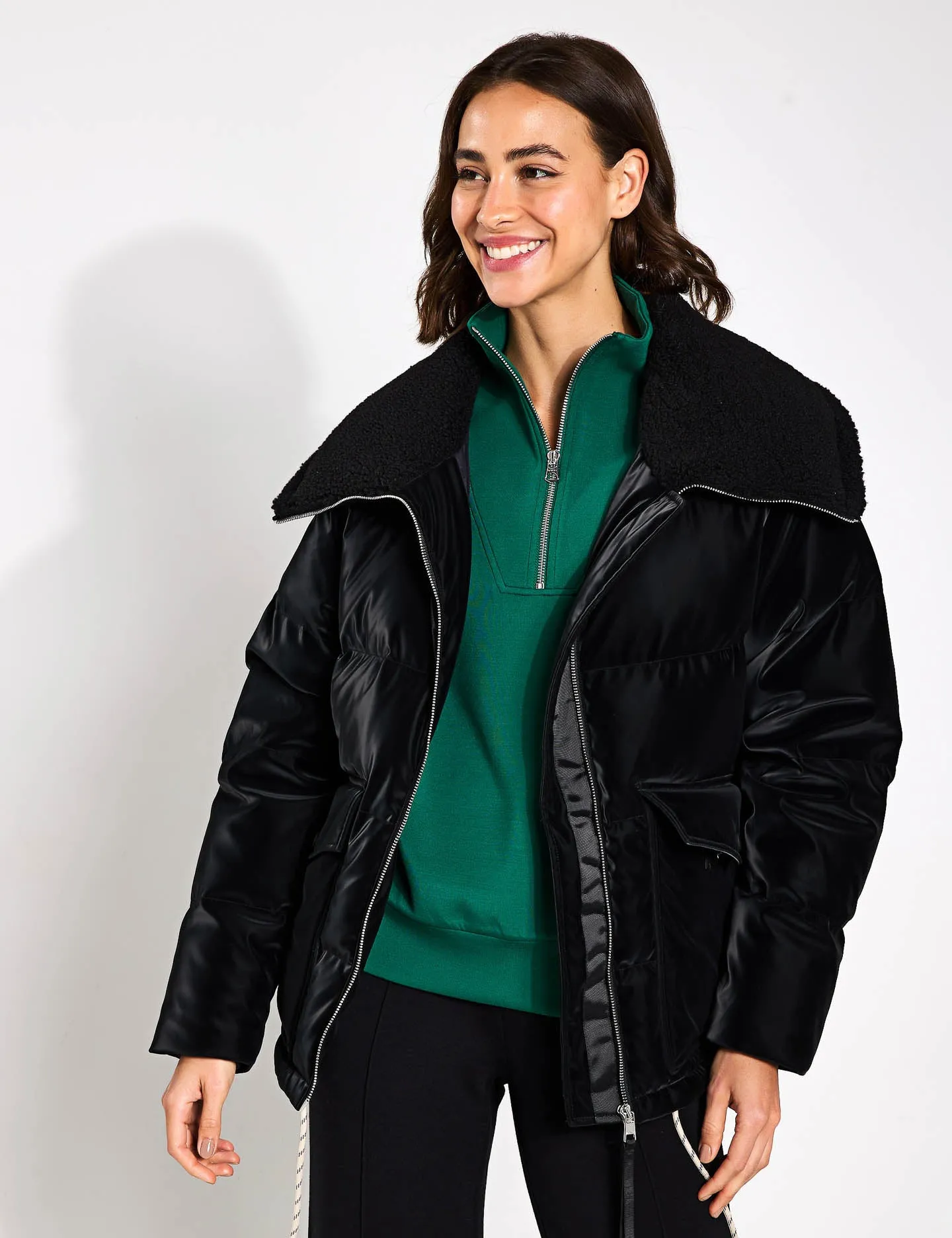 Roseville Down Jacket - Black