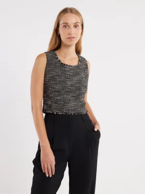 Selena Tweed Top