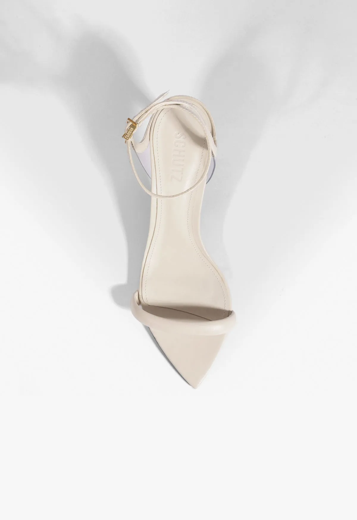 Skye Leather & Vinyl Sandal