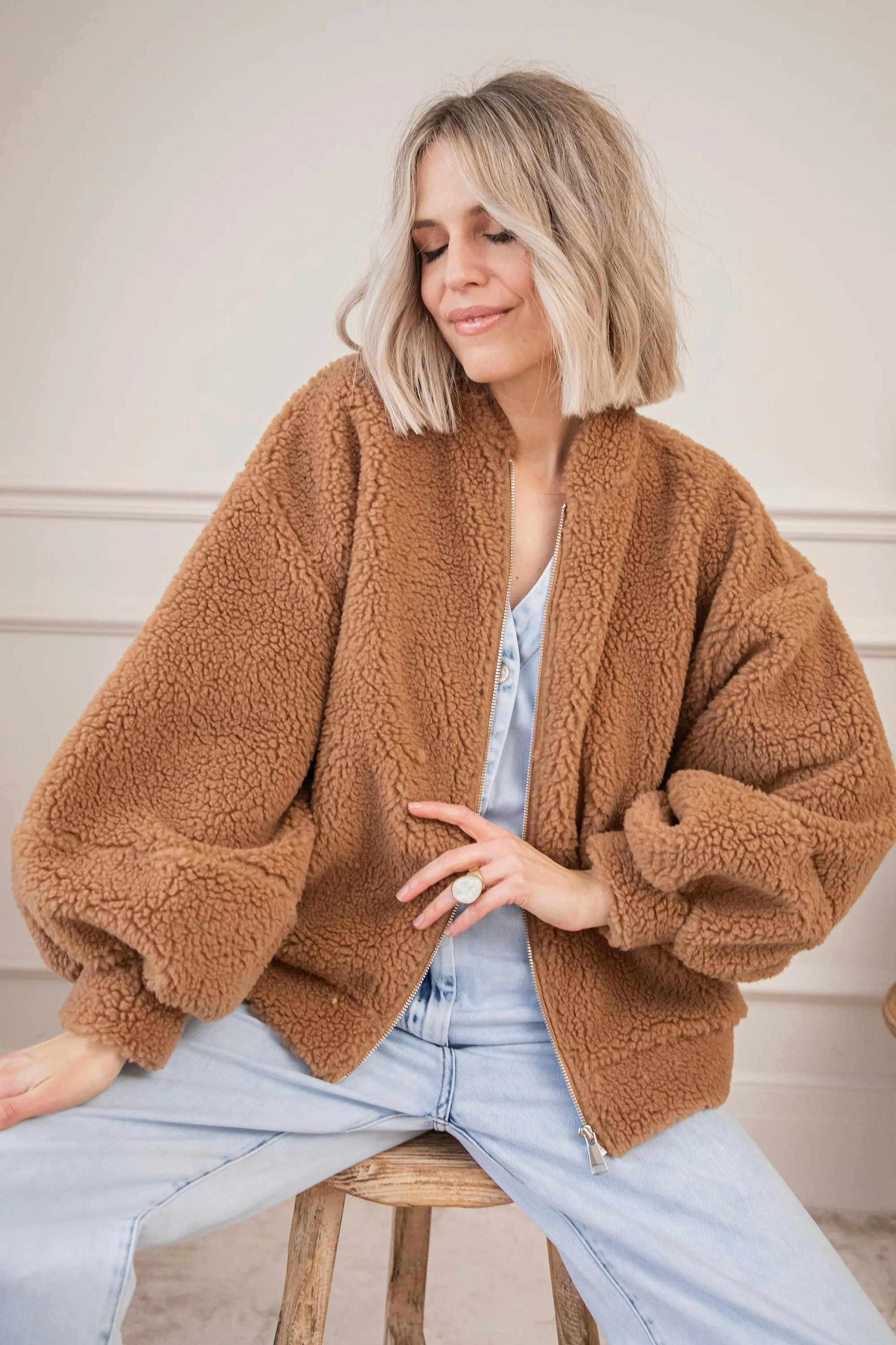 Teddy Snuggle Camel - Jacket